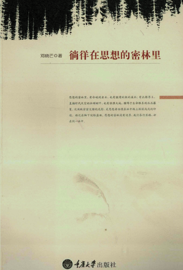 徜徉在思想的密林里2版封面